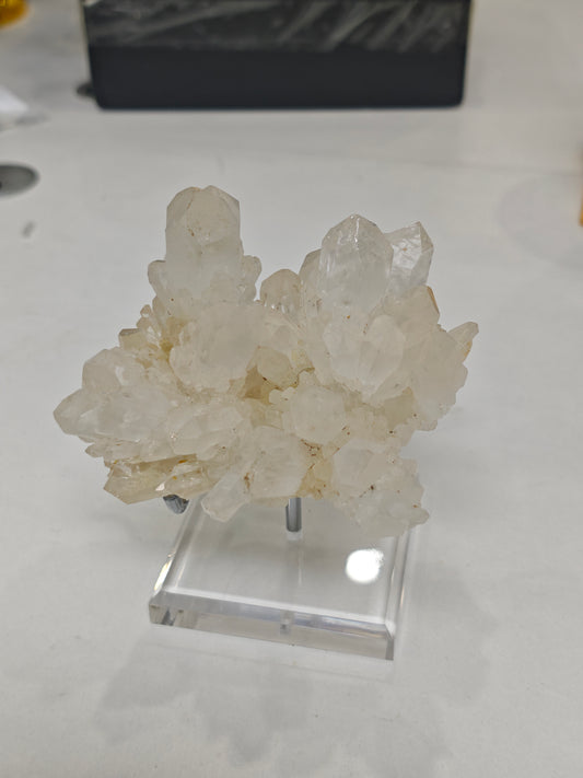 Twin Point Natural Raw Quartz Crystal Specimen Original